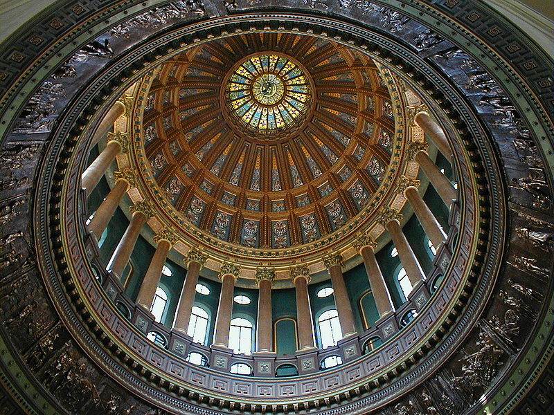 The Capital Dome for the State of Illinois.